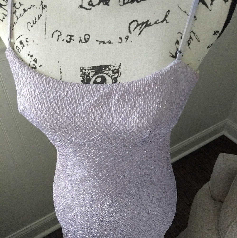 Ombre pink to purple party dress